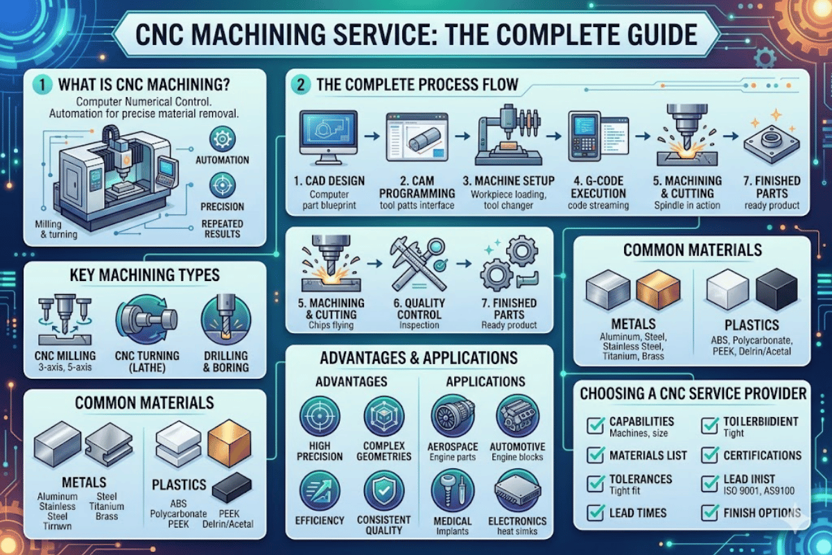 CNC Machining Service De complete gids