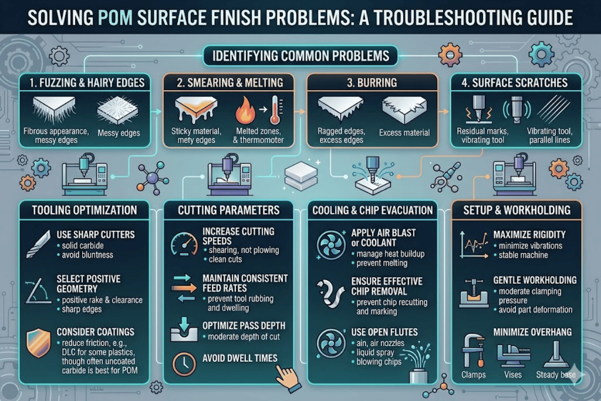 Solving Surface Finish Problems in POM Machining