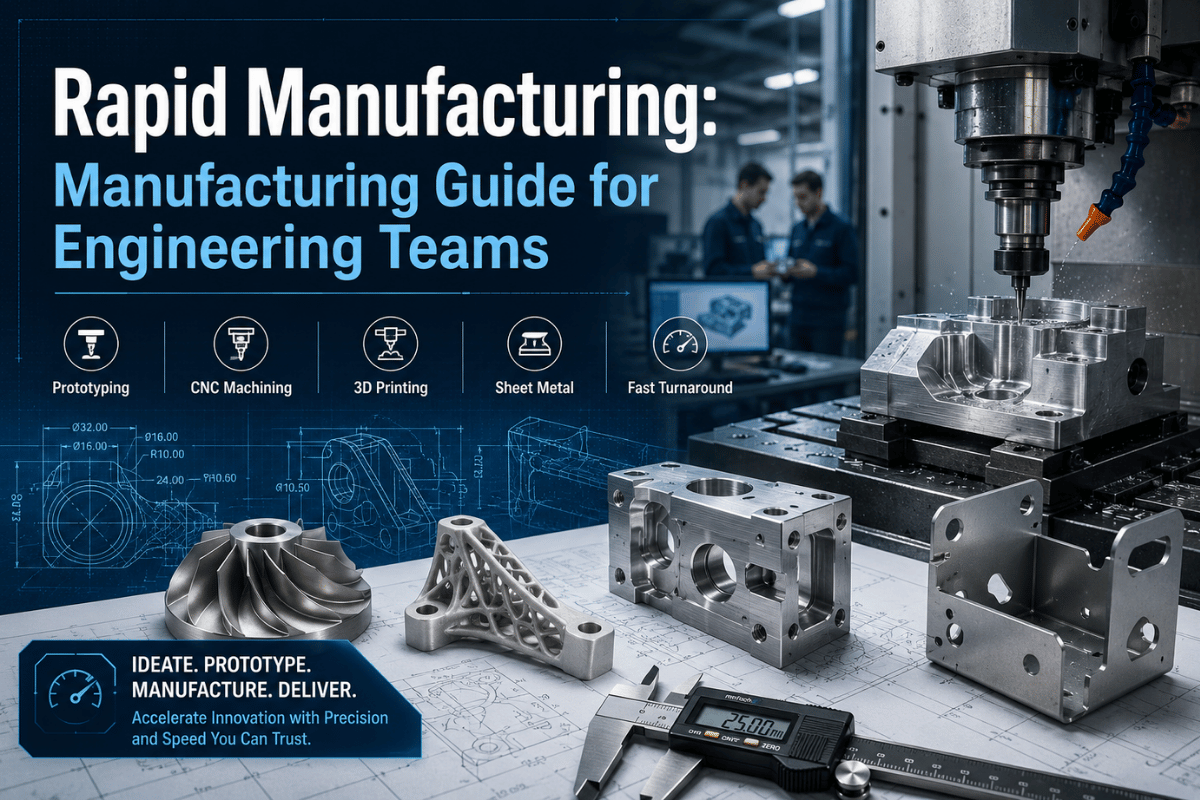 Rapid Manufacturing: Guida alla produzione per team di