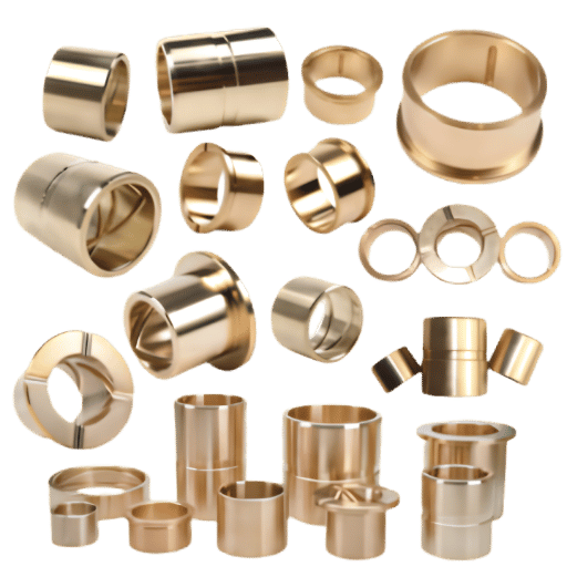 Bronze Bushing Types: Sleeve, Flanged, Thrust, and Self-Lubricating