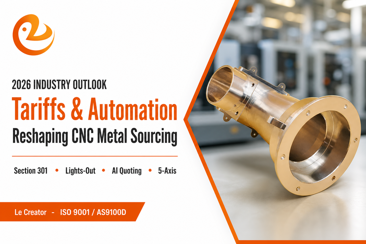 CNC Metal Machining in 2026: Industry Outlook — Le Creator