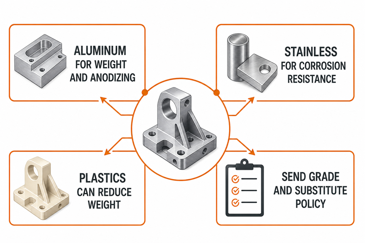 Material Selection For Custom Machined Parts — Lecreator