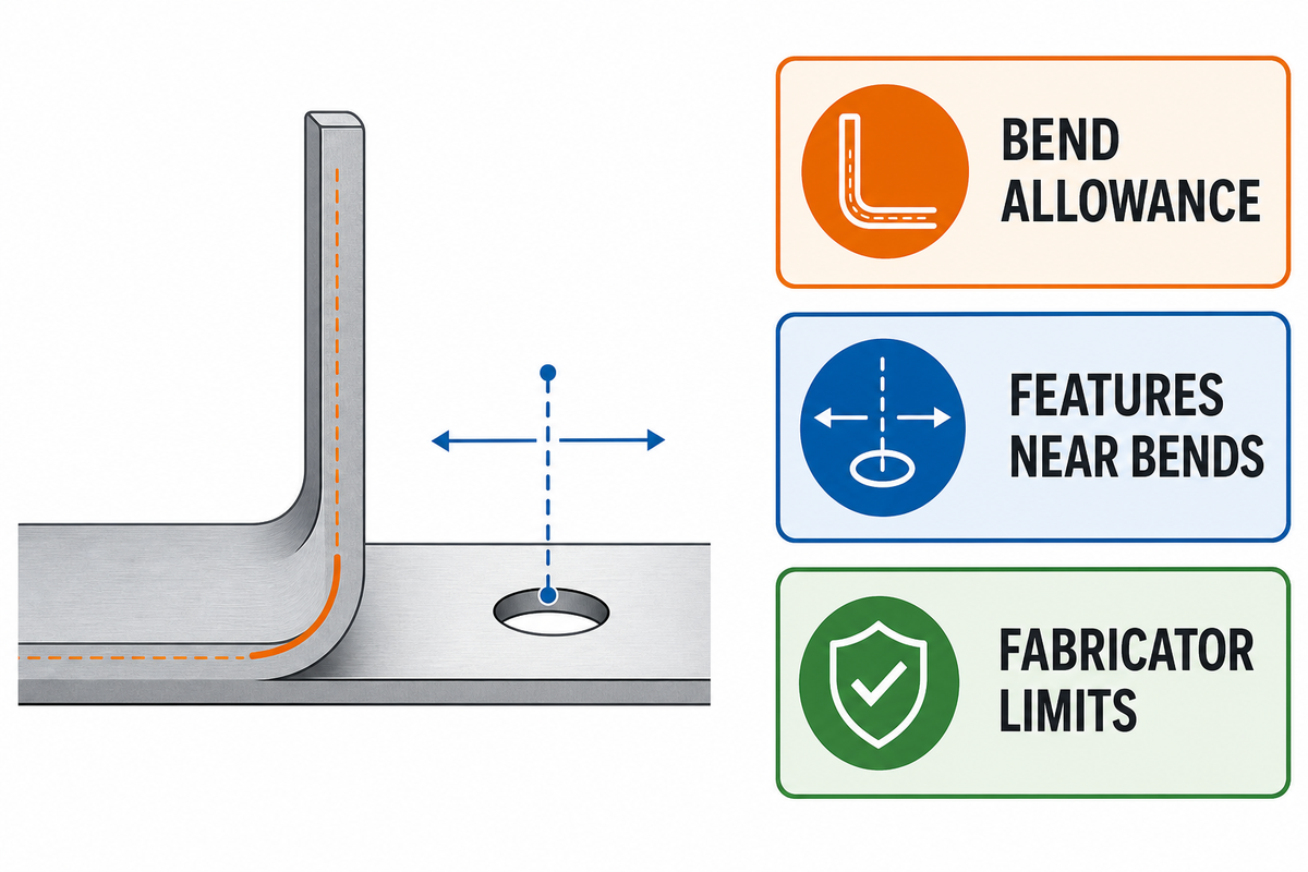 Bend Geometry, K-Factor, Reliefs, And Flange Length