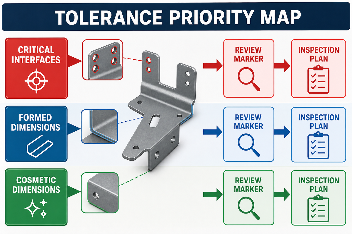 Tolerance Strategy For Sheet Metal Drawings